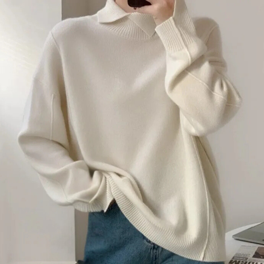 Edler Häkelpullover KAYLA für Damen