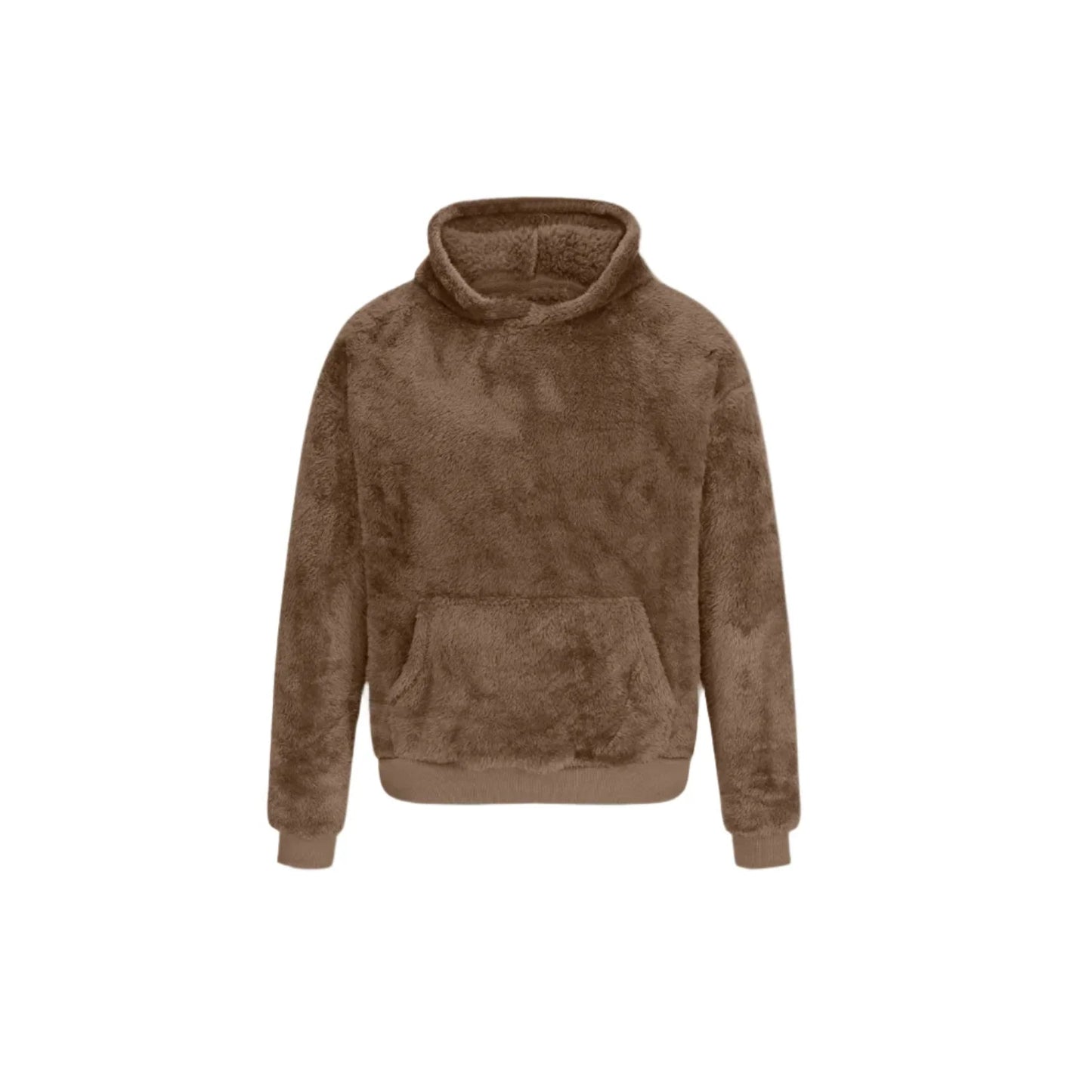 Teddyfleece Kapuzenpullover für Herren 1