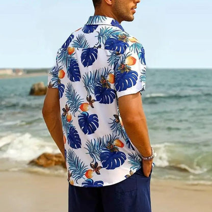 Herren Kurzarm Hemd Sommerlich Leicht Cancun Style
