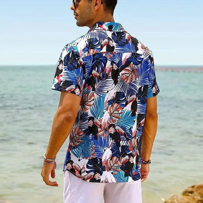 Herren Kurzarm Hemd Sommerlich Leicht Cancun Style