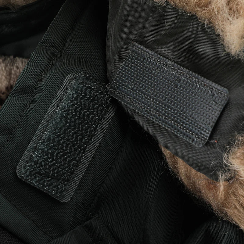 Herren Winterjacke Gepolstert Warm Isoliert Wasserdicht