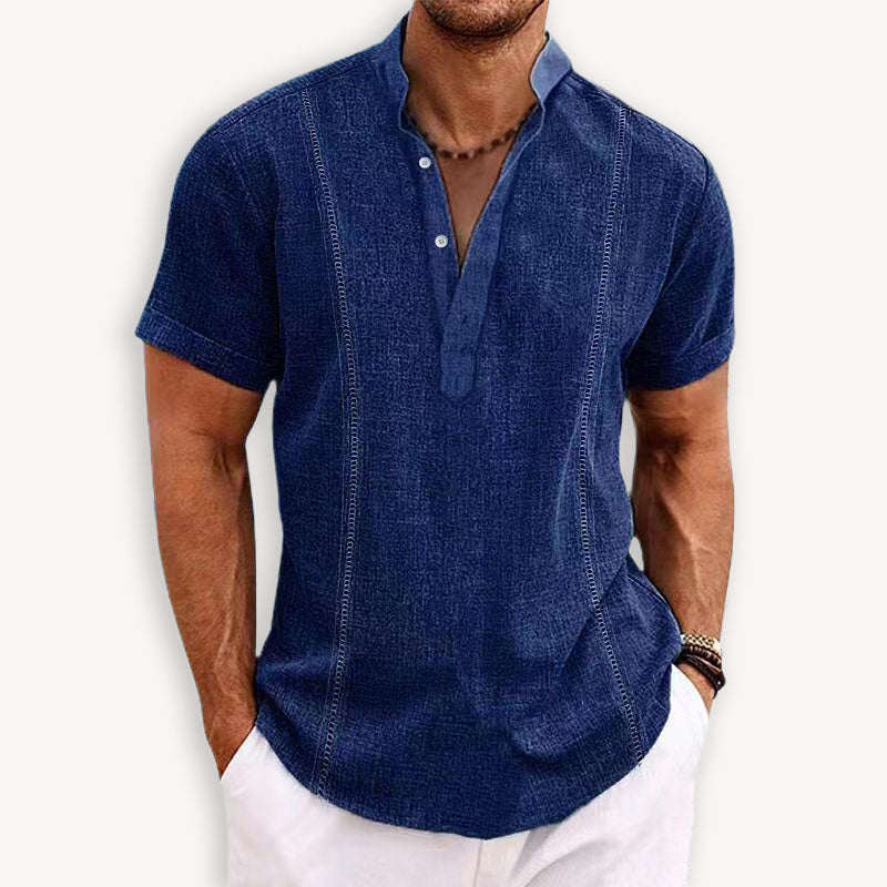 Herren Hemd aus Baumwolle Modern Slim Fit - BerlinGlamour