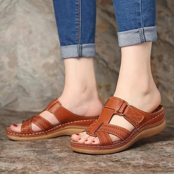 Orthopädische Sandalen Damen Korrekturschuhe bequem - BerlinGlamour