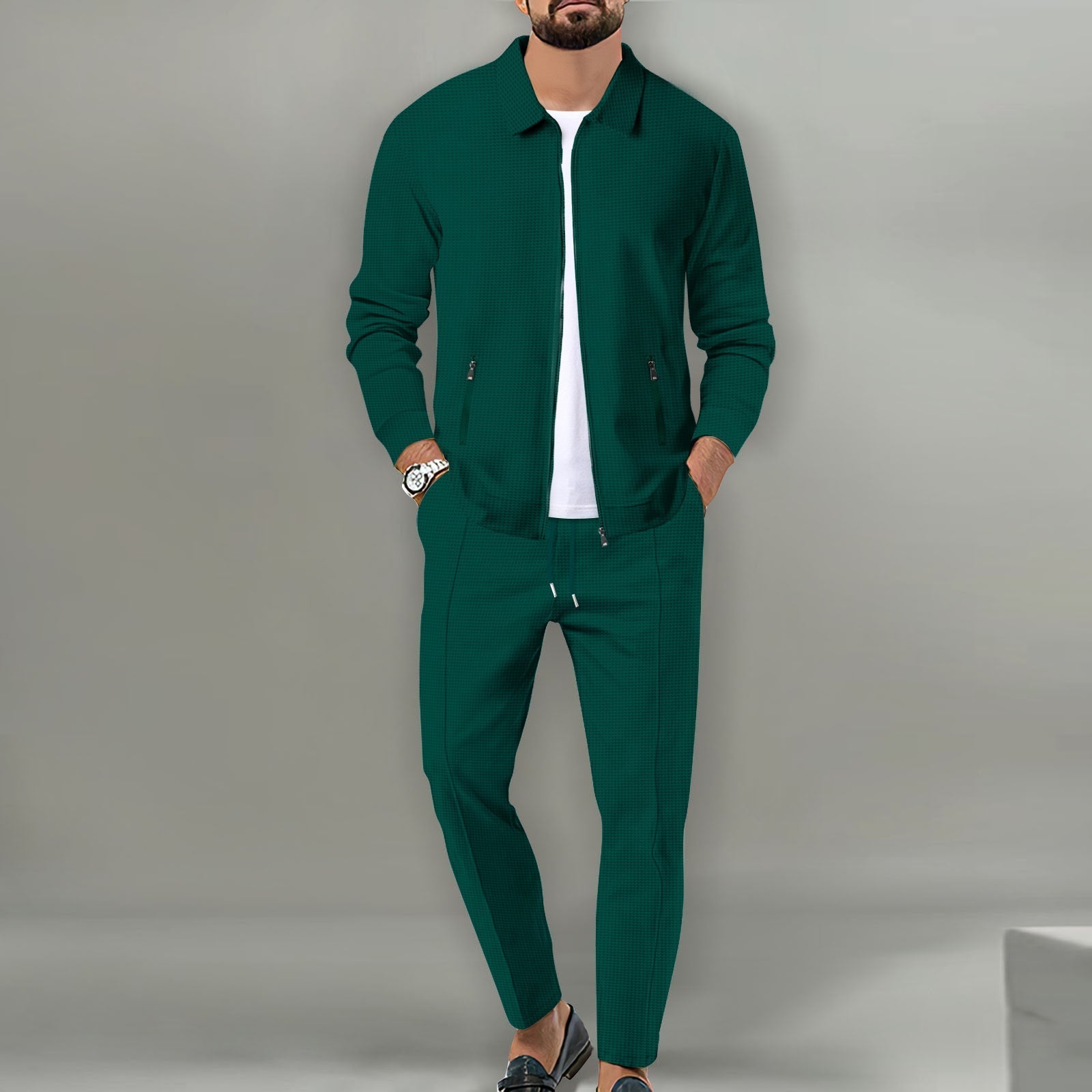 Stilvoller Herrenanzug Zweiteiler Modern Slimfit - BerlinGlamour