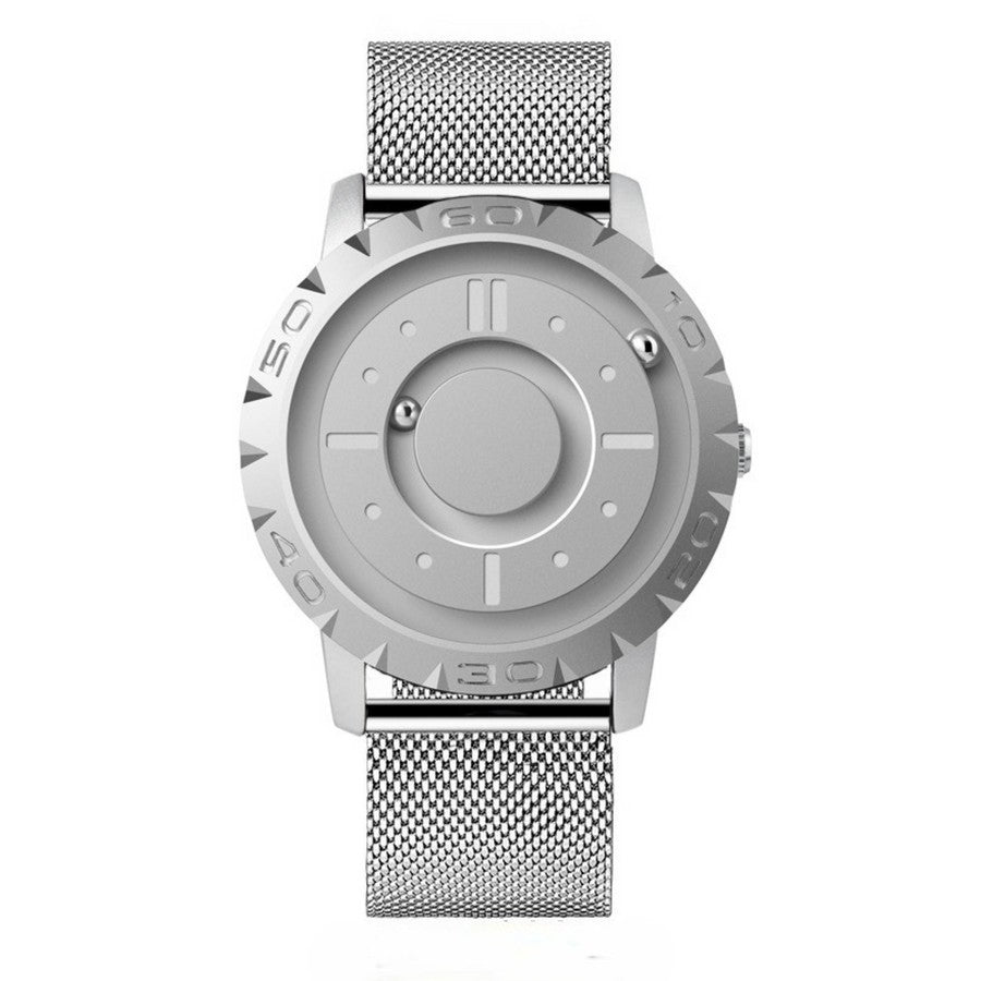 Herrenuhr Magnetisch Edelstahl Modern