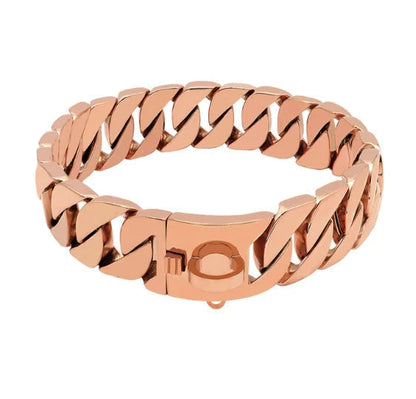 Edelstahl Halsband Robust für große Hunde