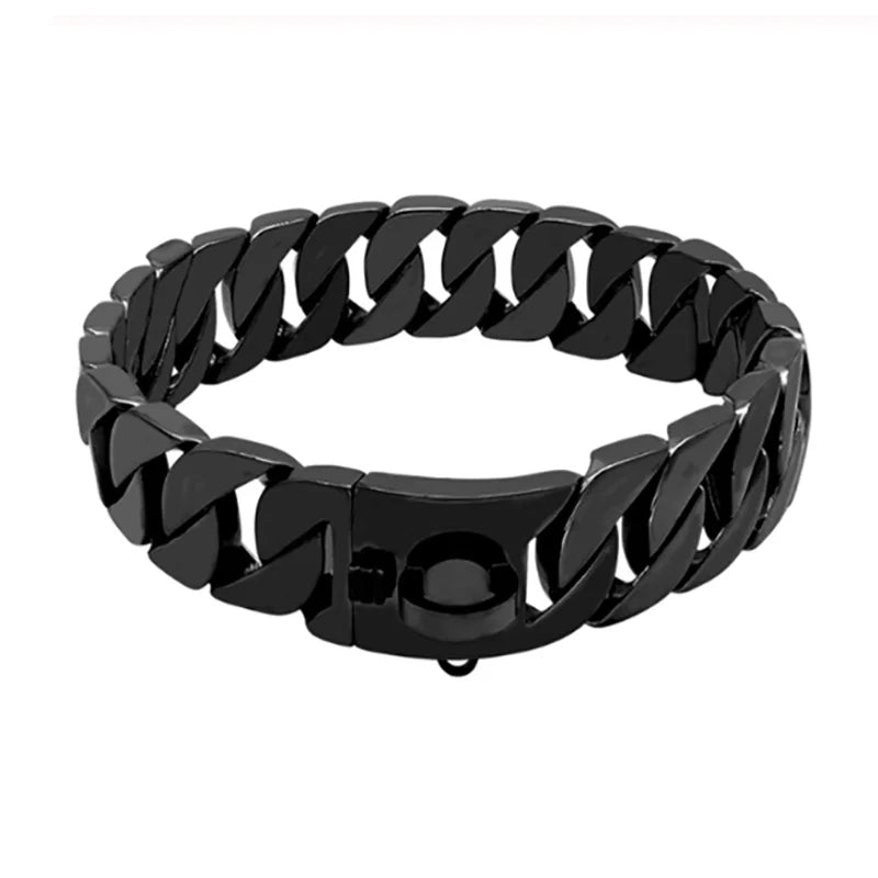 Edelstahl Halsband Robust für große Hunde