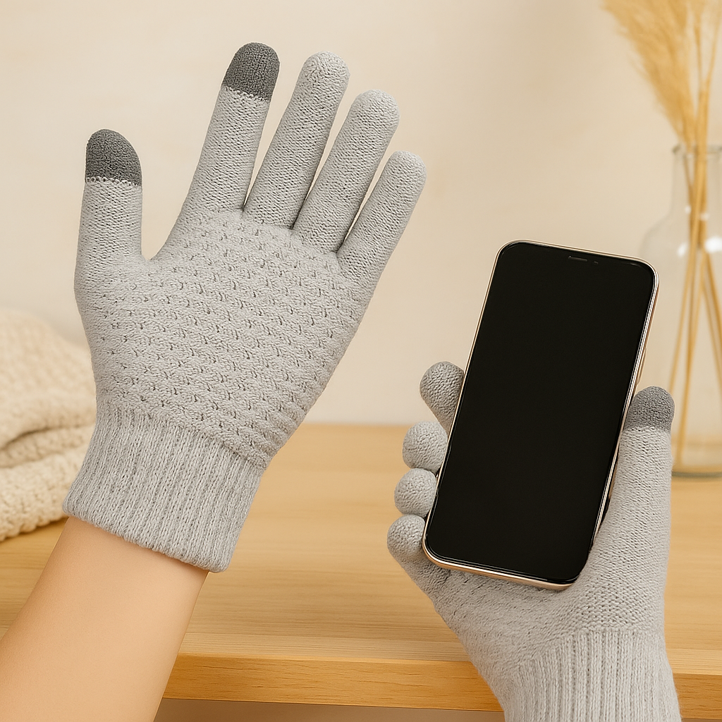 Touchscreen-Handschuhe | Unisex | Warm | Winterhandschuhe | Strickhandschuhe-Chaps Herrenmode