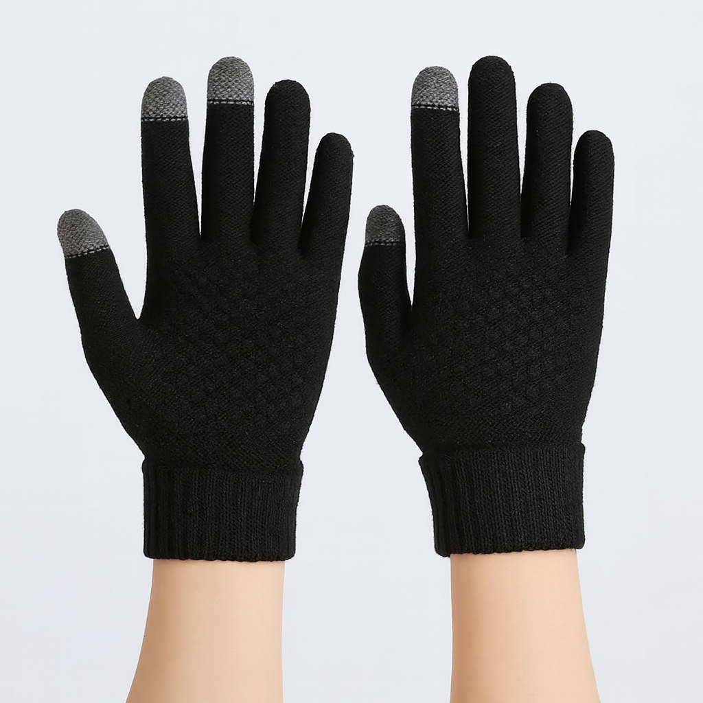 Warme Unisex Winterhandschuhe mit Touchscreen Funktion - BerlinGlamour
