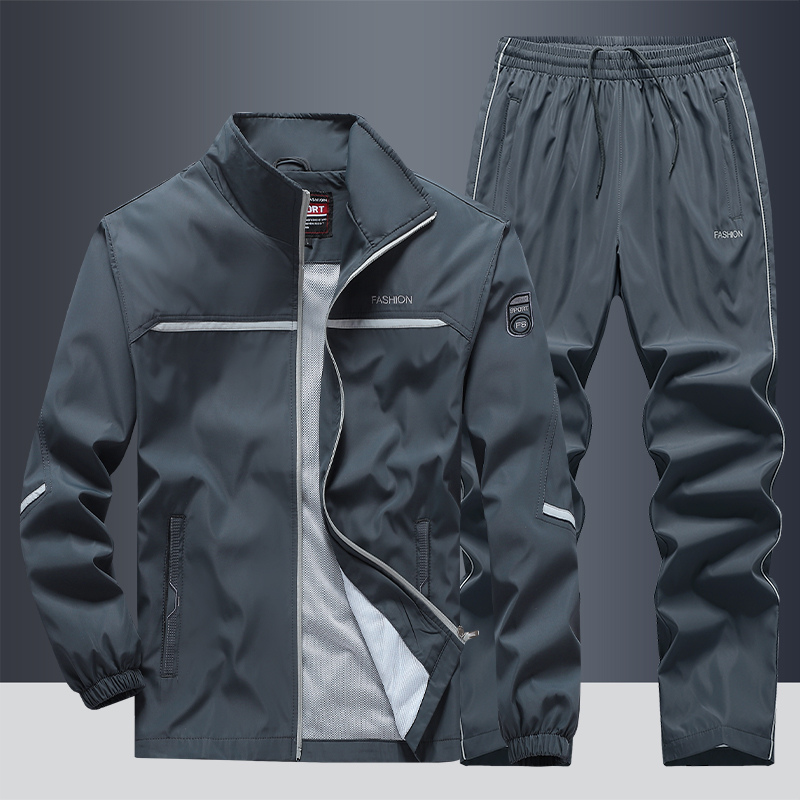 Herren Trainingsanzug Set Winddichter Laufanzug Sport - BerlinGlamour