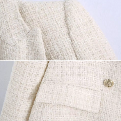 Tweed-Blazer für Damen 3