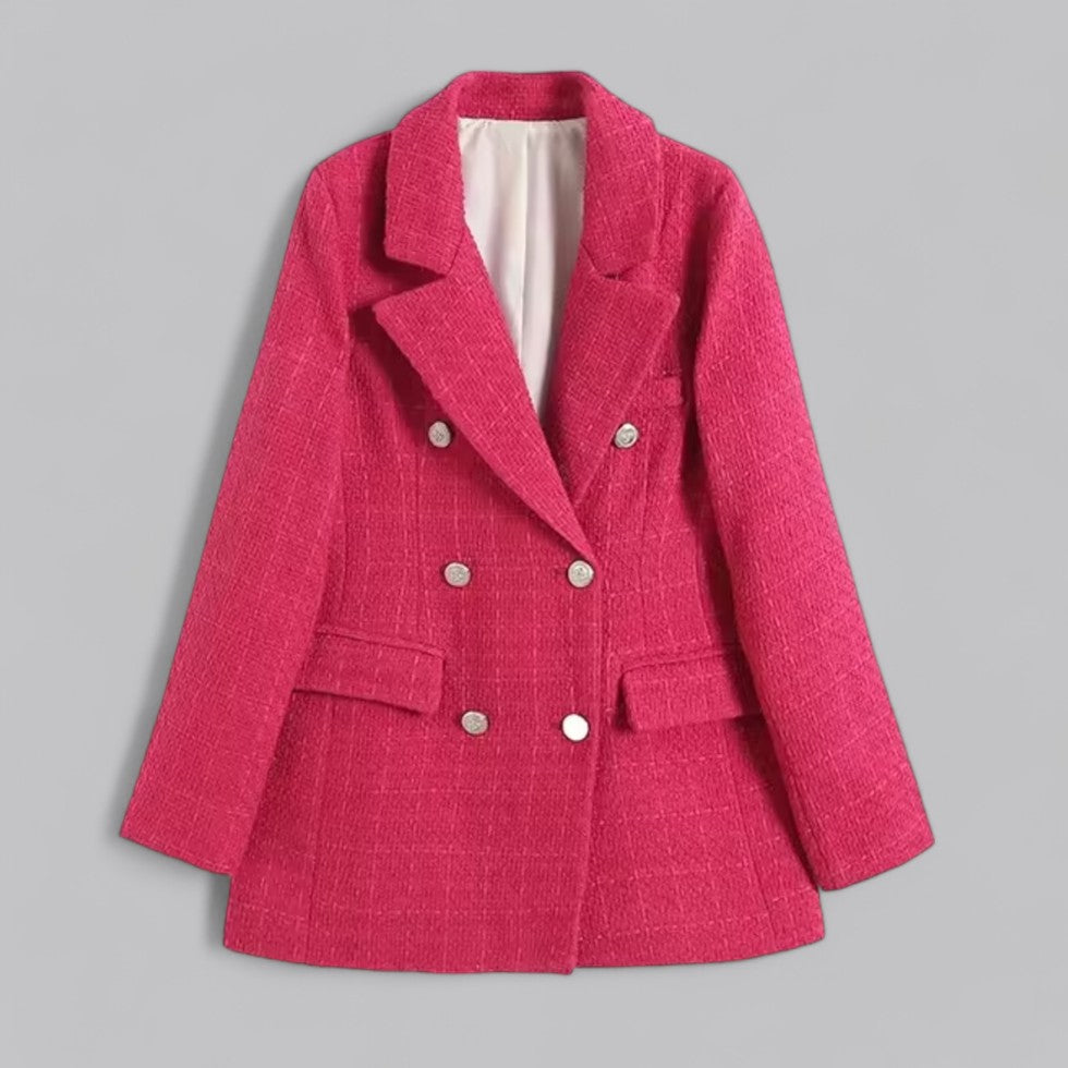 Tweed-Blazer für Damen 5