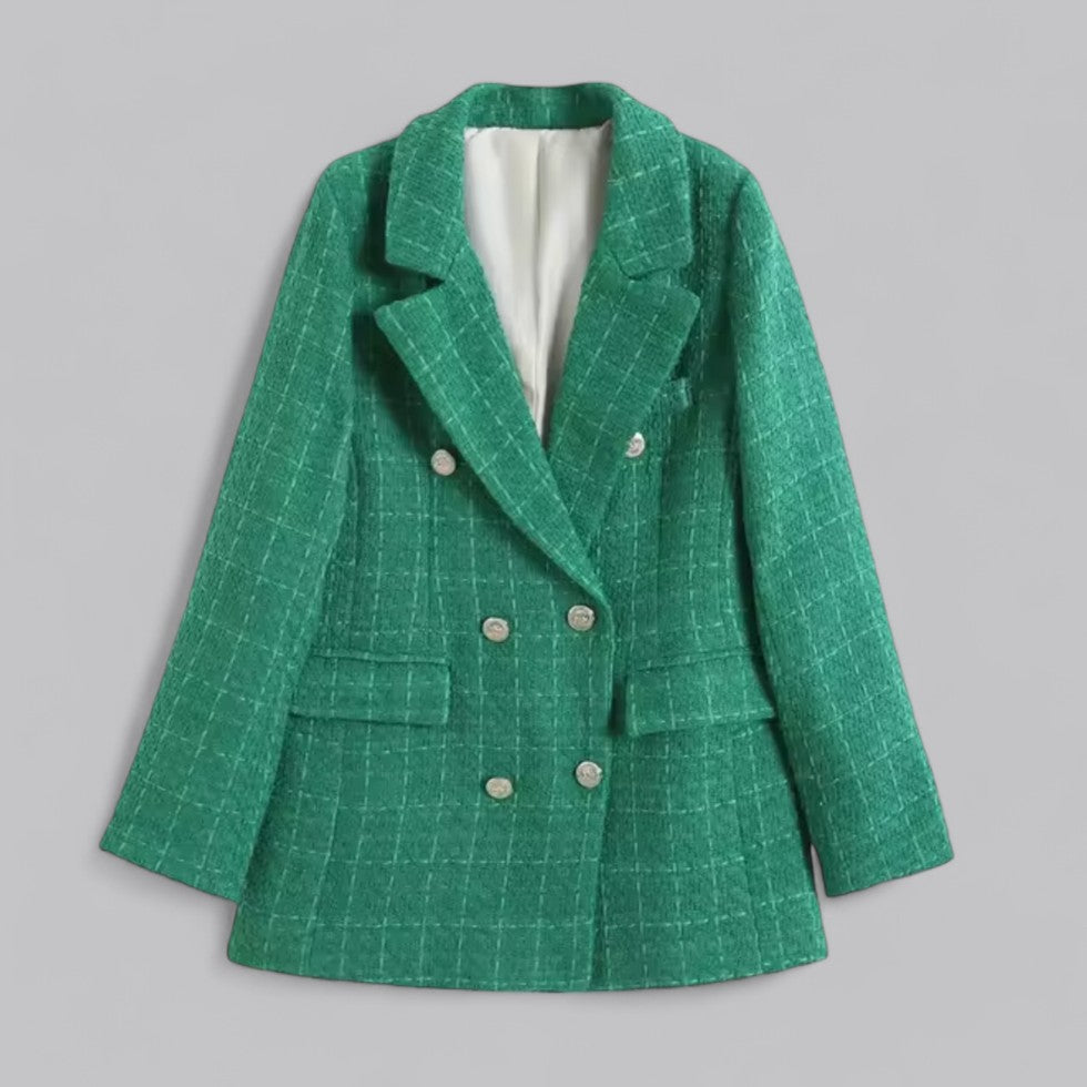 Tweed-Blazer für Damen 6