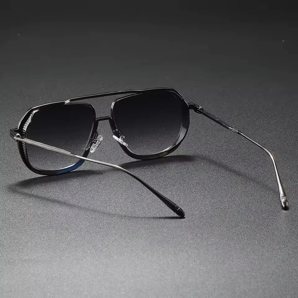 Herren Pilotenbrille Verlaufsglas Klassisch Elegант