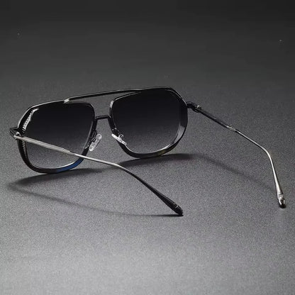 Herren Pilotenbrille Verlaufsglas Klassisch Elegант