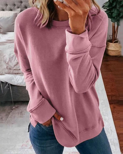 Weiches Damen Sweatshirt Bequem Komfortabel