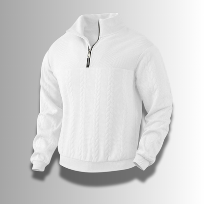 Herren Pullover Merinowolle Warm Hochwertig