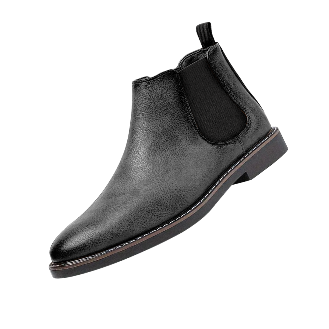 Herren Chelsea Boots Lederschuhe Komfortabel - BerlinGlamour