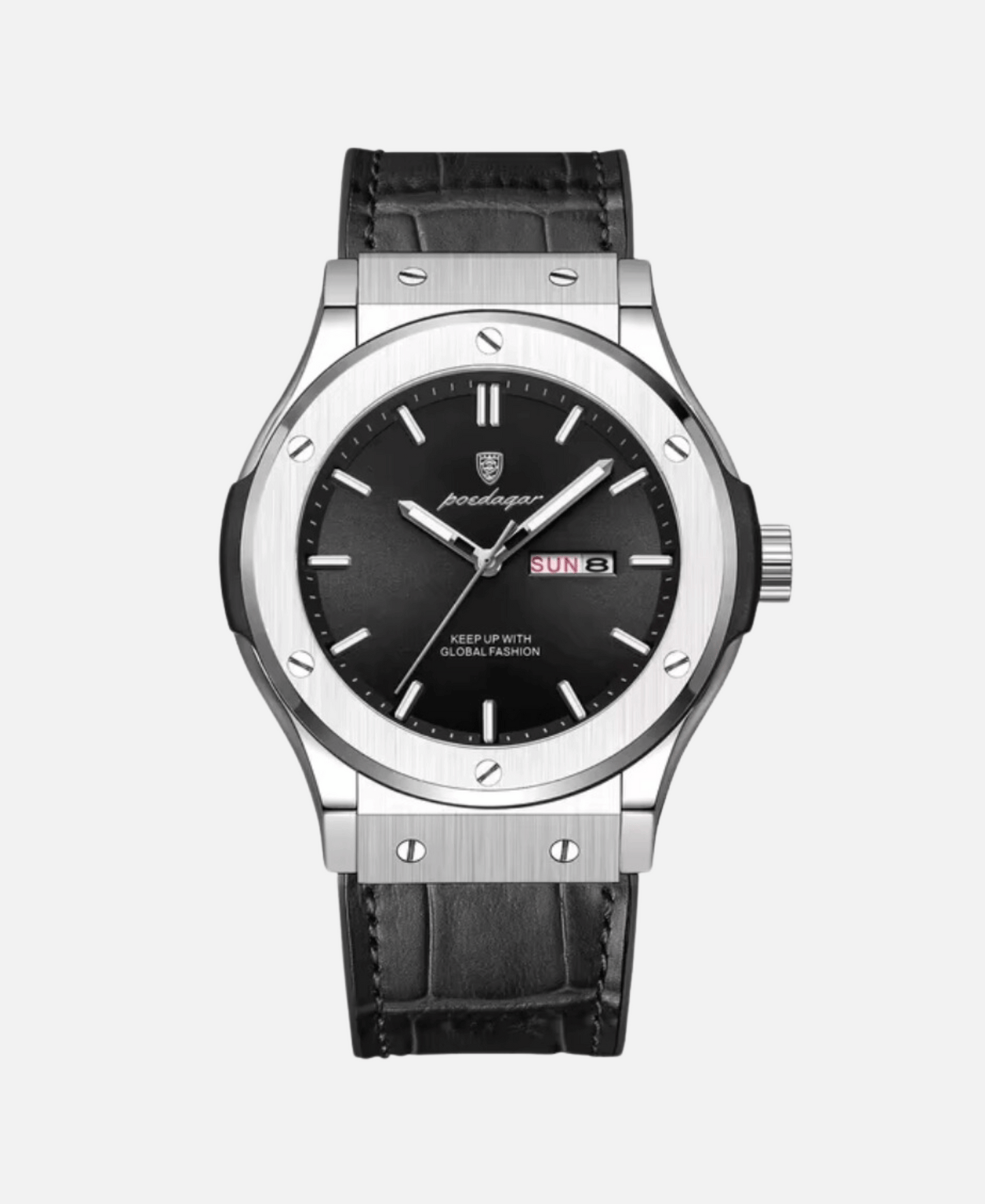 Herrenuhr Klassisch Leder Armband Elegante Design