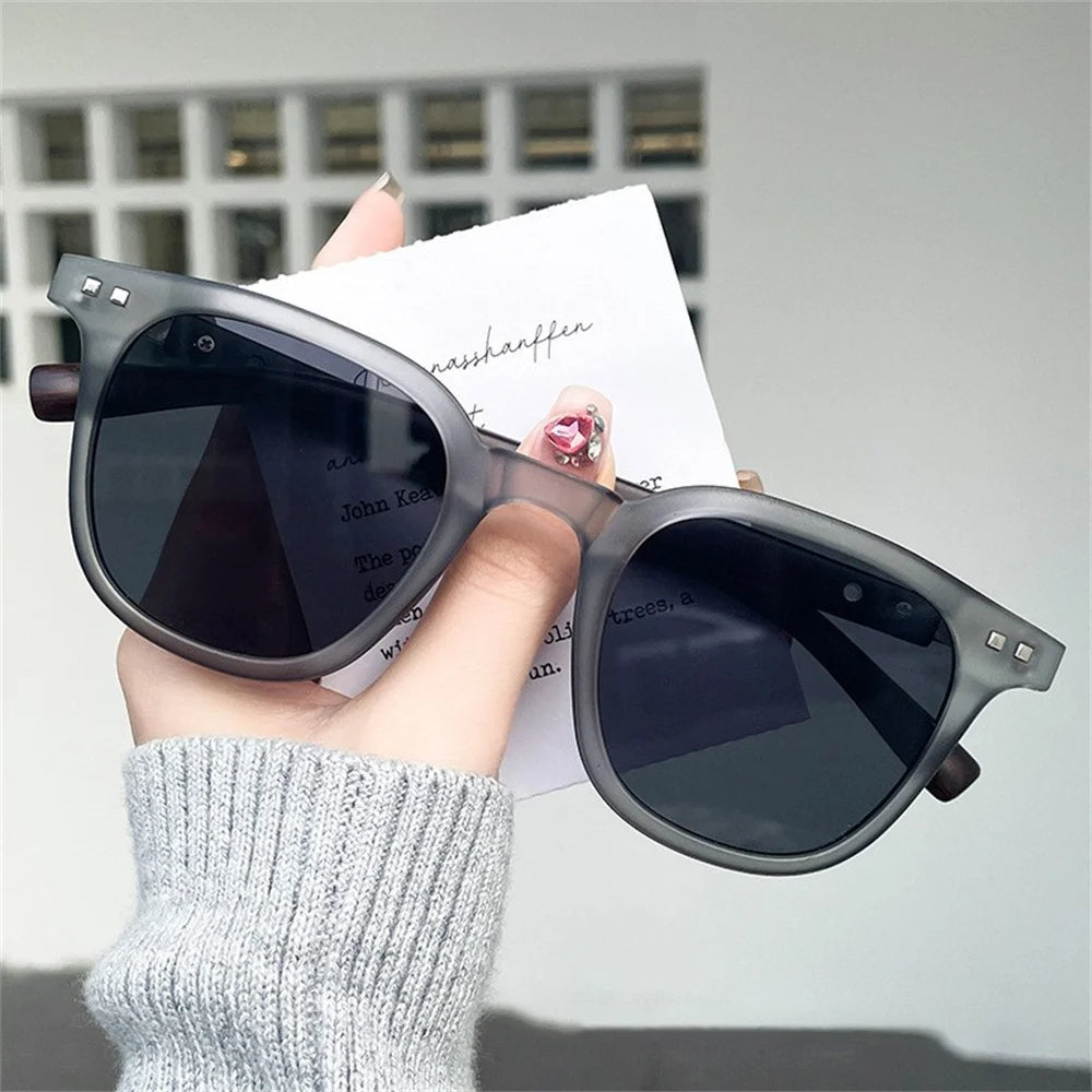 Herren Sonnenbrille Polarisiert Sportlich Schwarz