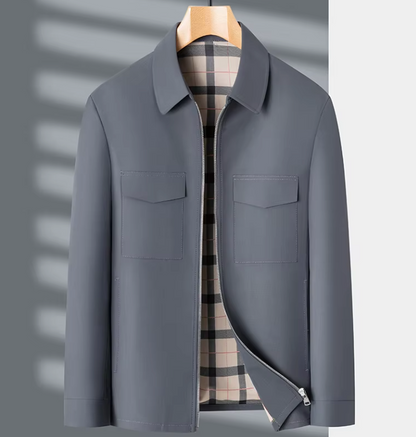 Herren Blazer Slim Fit Übergangsjacke Modern