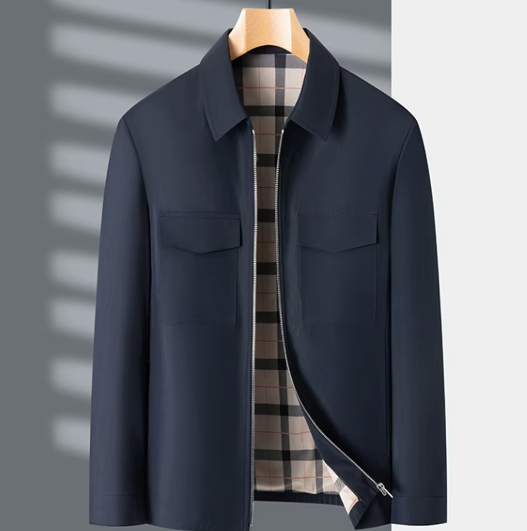 Herren Blazer Slim Fit Übergangsjacke Modern