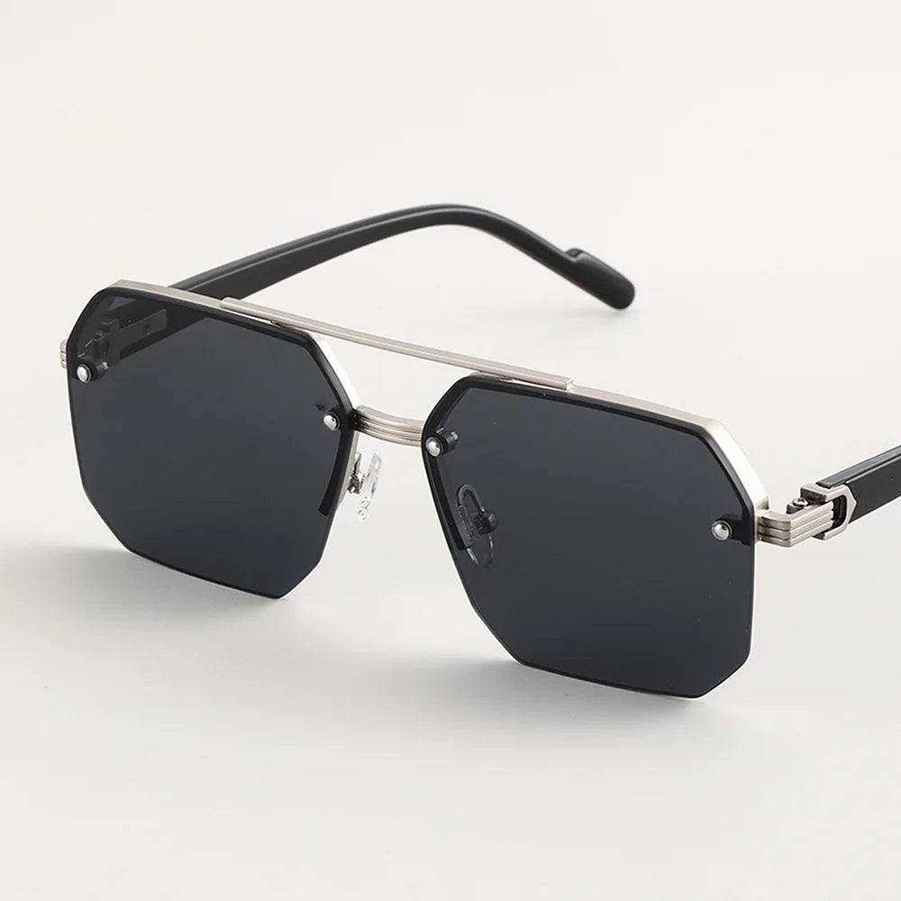 Herren Sonnenbrille Geometrisch Modern Sportlich