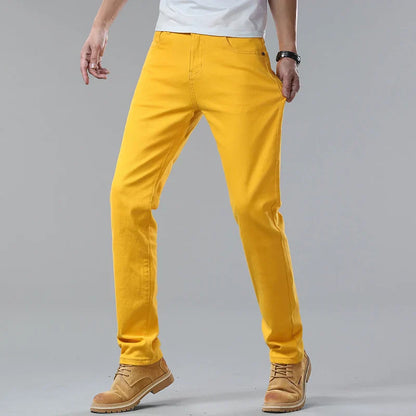 Herren Jeans Slim Fit Premium Denim Schmal