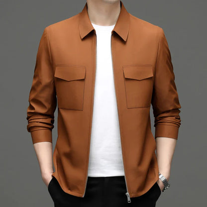 Herren Blazer Slim Fit Übergangsjacke Modern