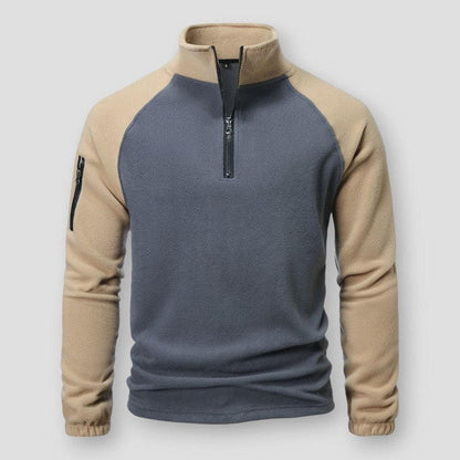 Wärmer Fleece Pullover Herren Robust Sportlich - BerlinGlamour