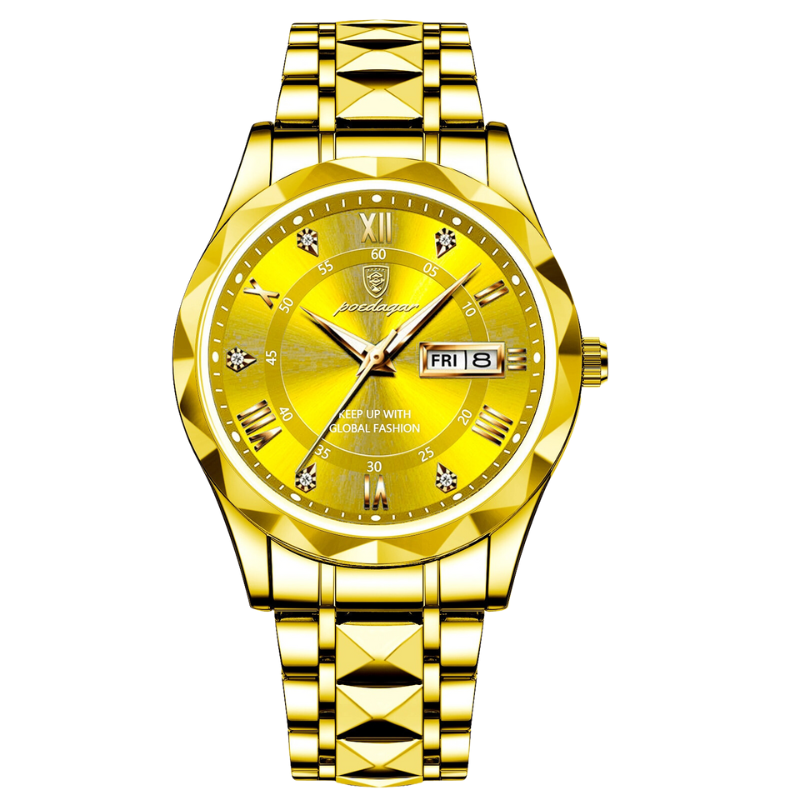 Herrenuhr Modern Edel Leder