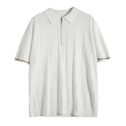 Herren Polo Shirt Slim Fit Elegantes Casual