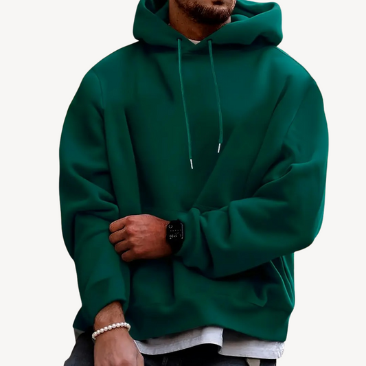 Übergroßer Kapuzenpullover für Herren aus Polyester | Loravelle 0