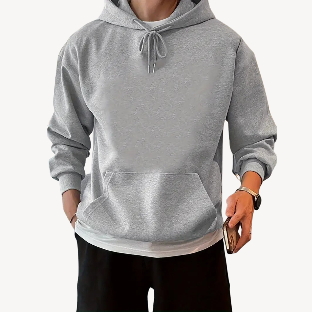 Übergroßer Kapuzenpullover für Herren aus Polyester | Loravelle 3