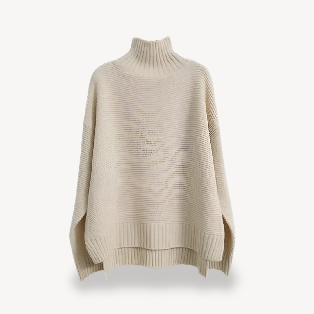 Übergroßer Rollkragenpullover 0