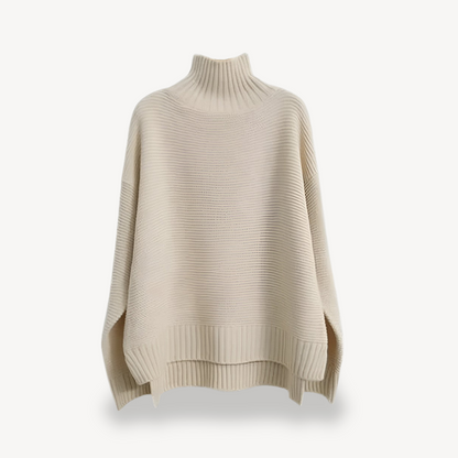 Übergroßer Rollkragenpullover 0