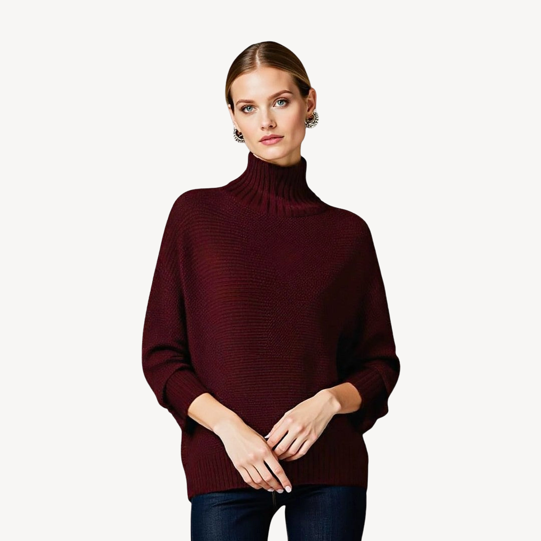 Übergroßer Rollkragenpullover 5