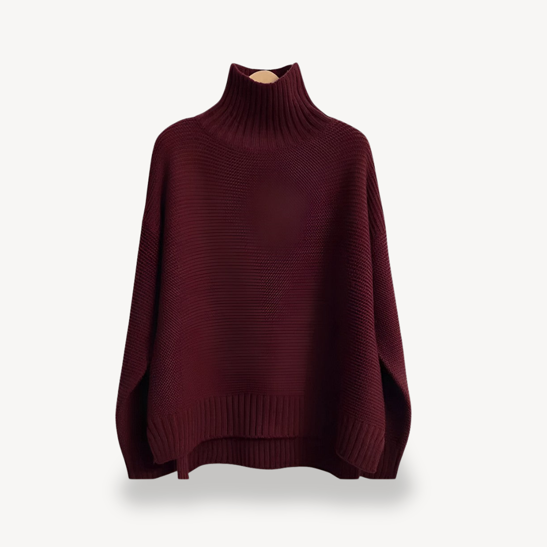 Übergroßer Rollkragenpullover | Loravelle 1