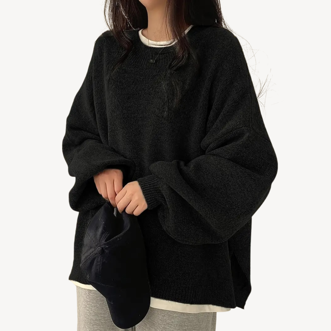 Übergroßer Strickpullover | Loravelle 0