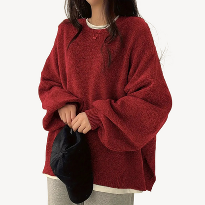 Übergroßer Strickpullover | Loravelle 3