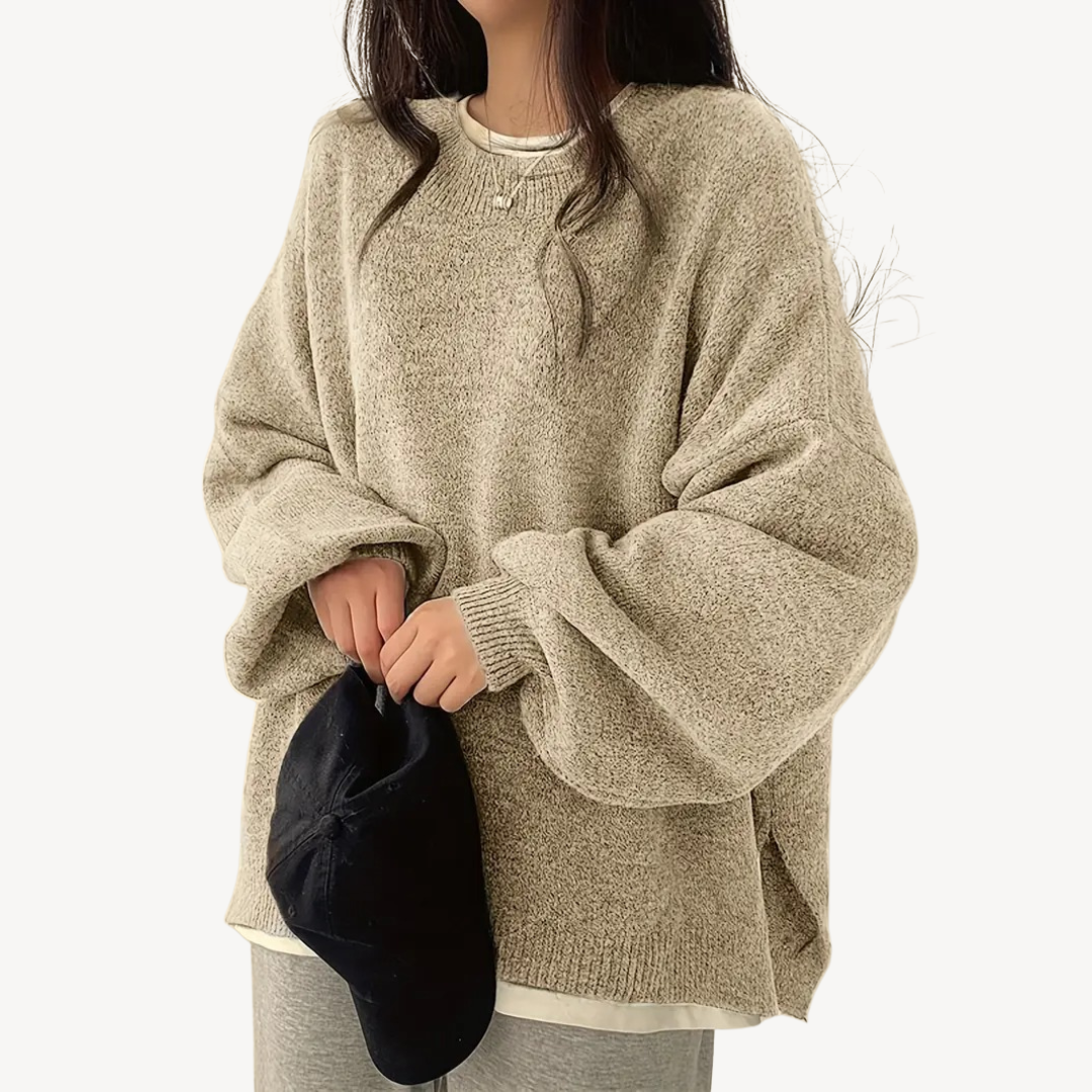 Übergroßer Strickpullover | Loravelle 4