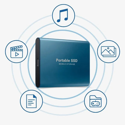 Tragbare SSD Festplatte Aluminium Extern USB