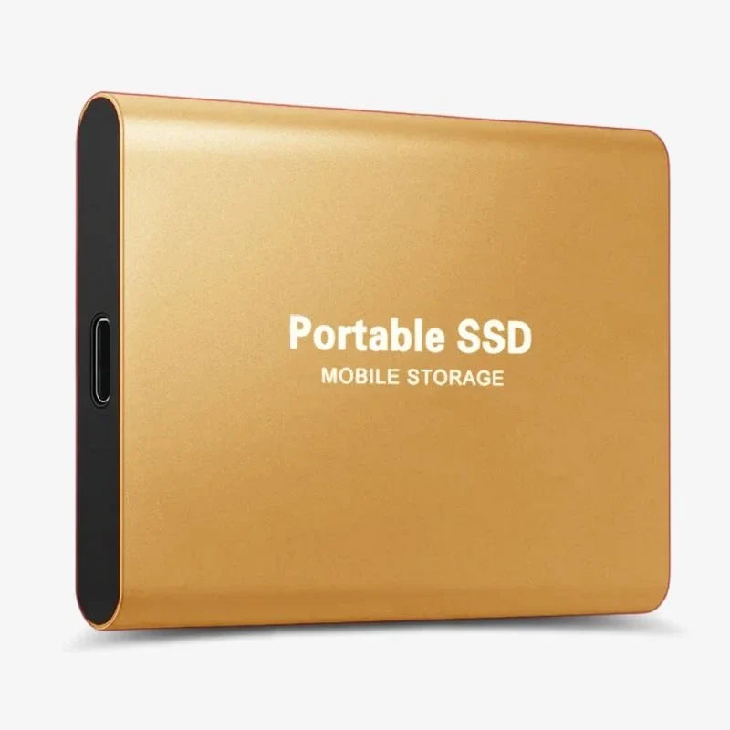 Tragbare SSD Festplatte Aluminium Extern USB