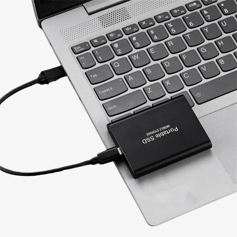 Tragbare SSD Festplatte Aluminium Extern USB