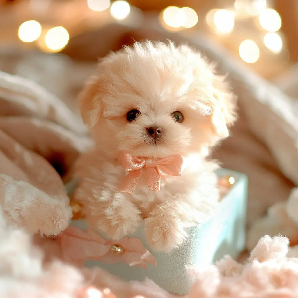Realistischer Hund Plüschhund BerlinGlamour PuppyJoy Kuscheltier