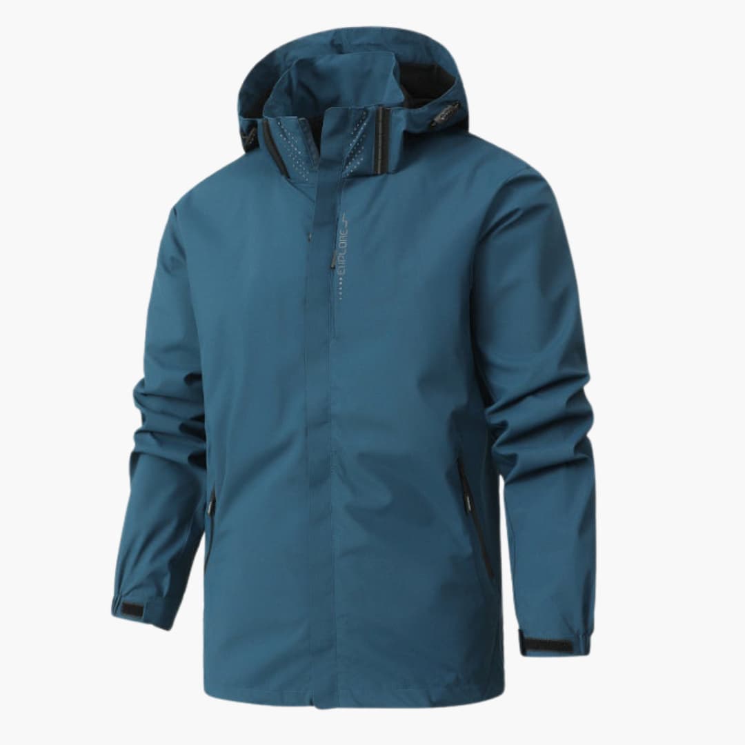 Unisex-Jacke mit hohem Kragen und langen Ärmeln 2