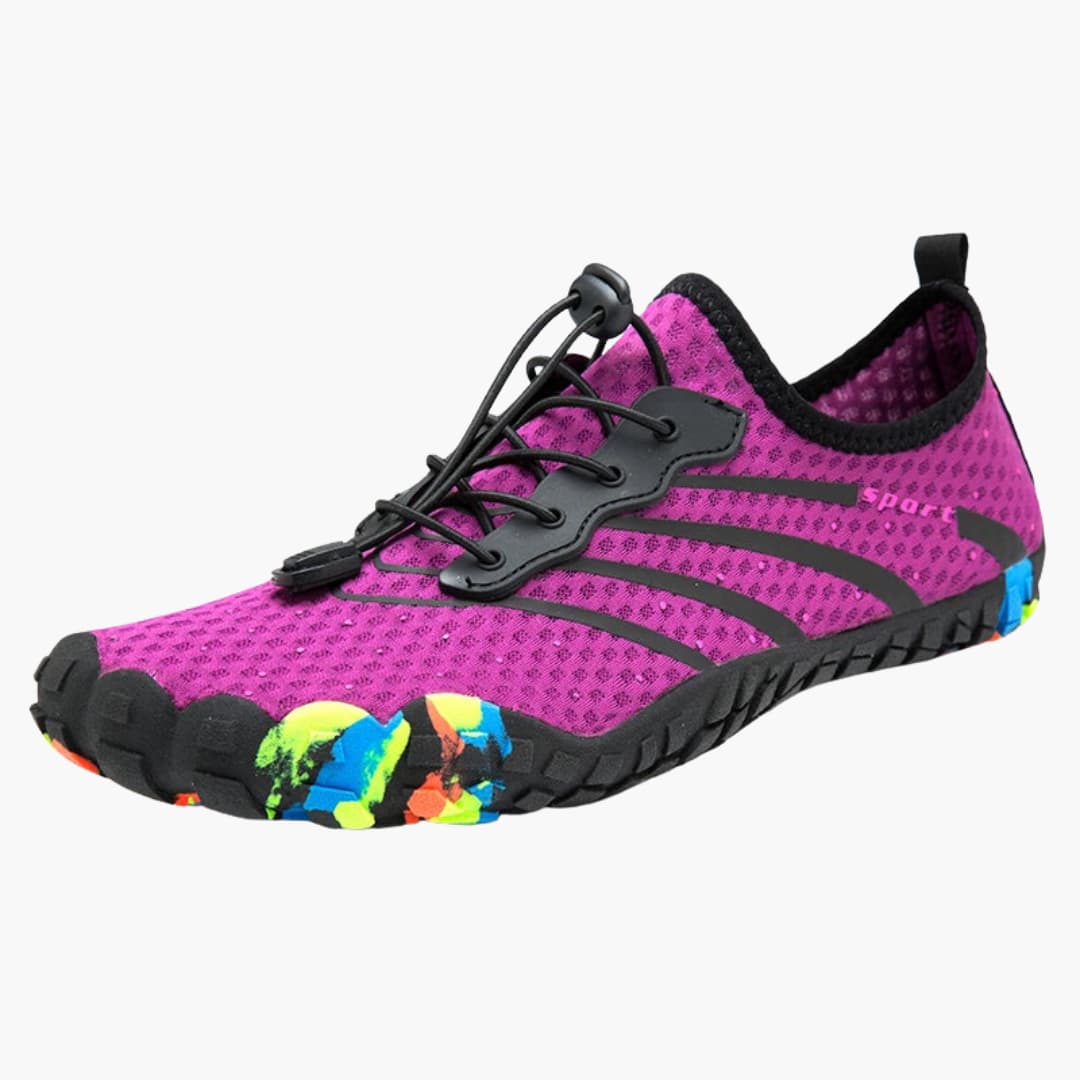 Unisex-Schuhe mit Mesh-Obermaterial und Gummiaußensohle 0