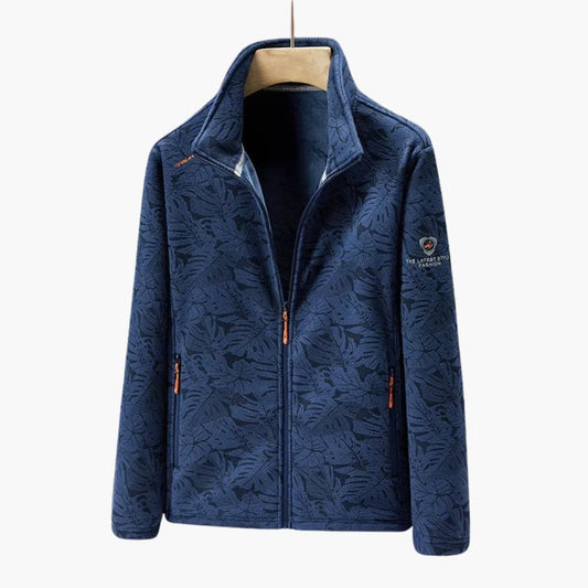 Unisex Jacke mit Reißverschluss und Stehkragen 0
