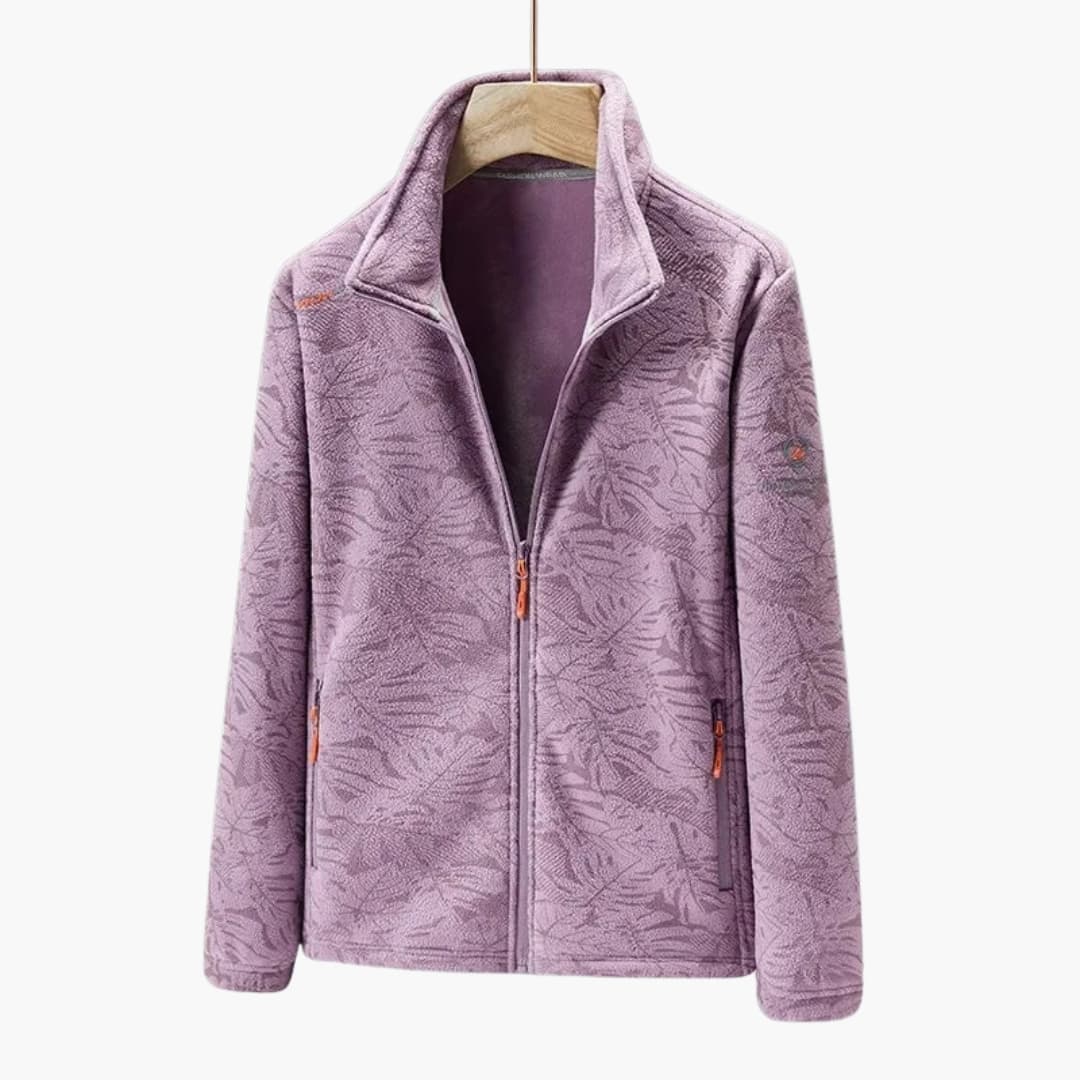 Unisex Jacke mit Reißverschluss und Stehkragen 5