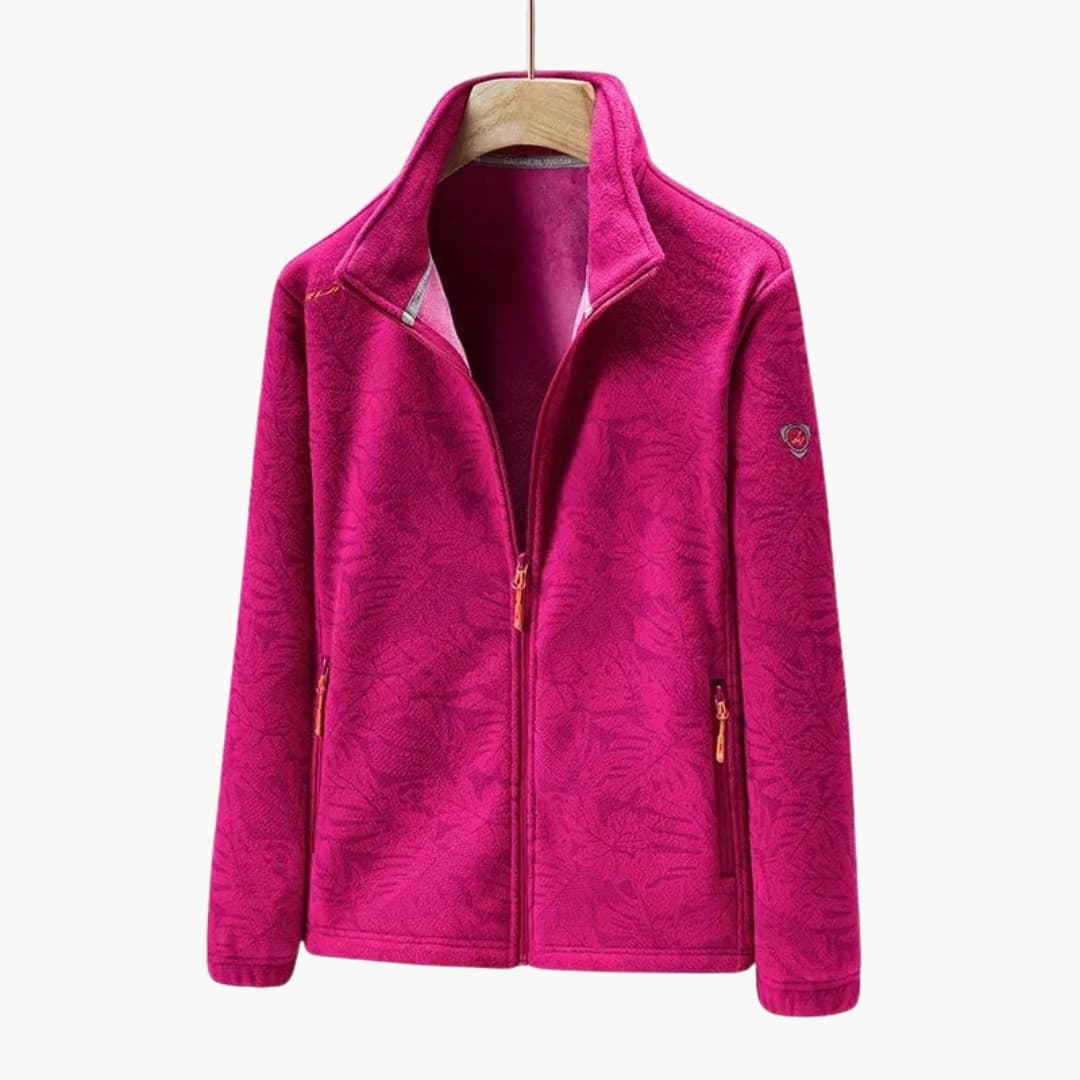 Unisex Jacke mit Reißverschluss und Stehkragen 6